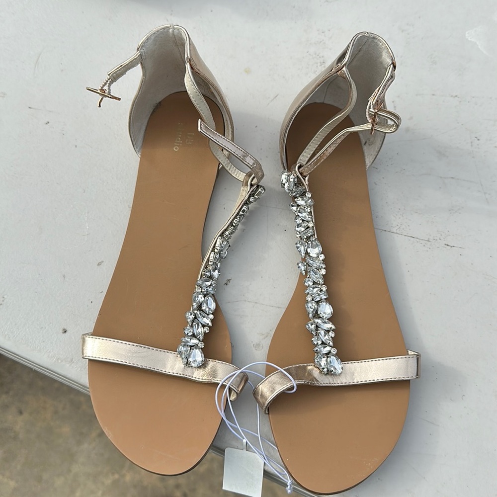 Brand new Davids Bridal sandals